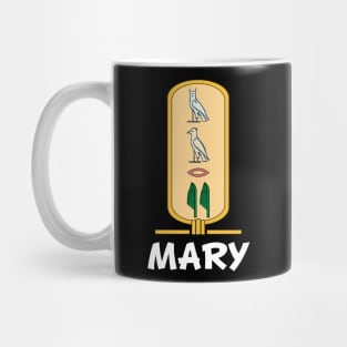 MARY-American names in hieroglyphic letters,  a Khartouch Mug